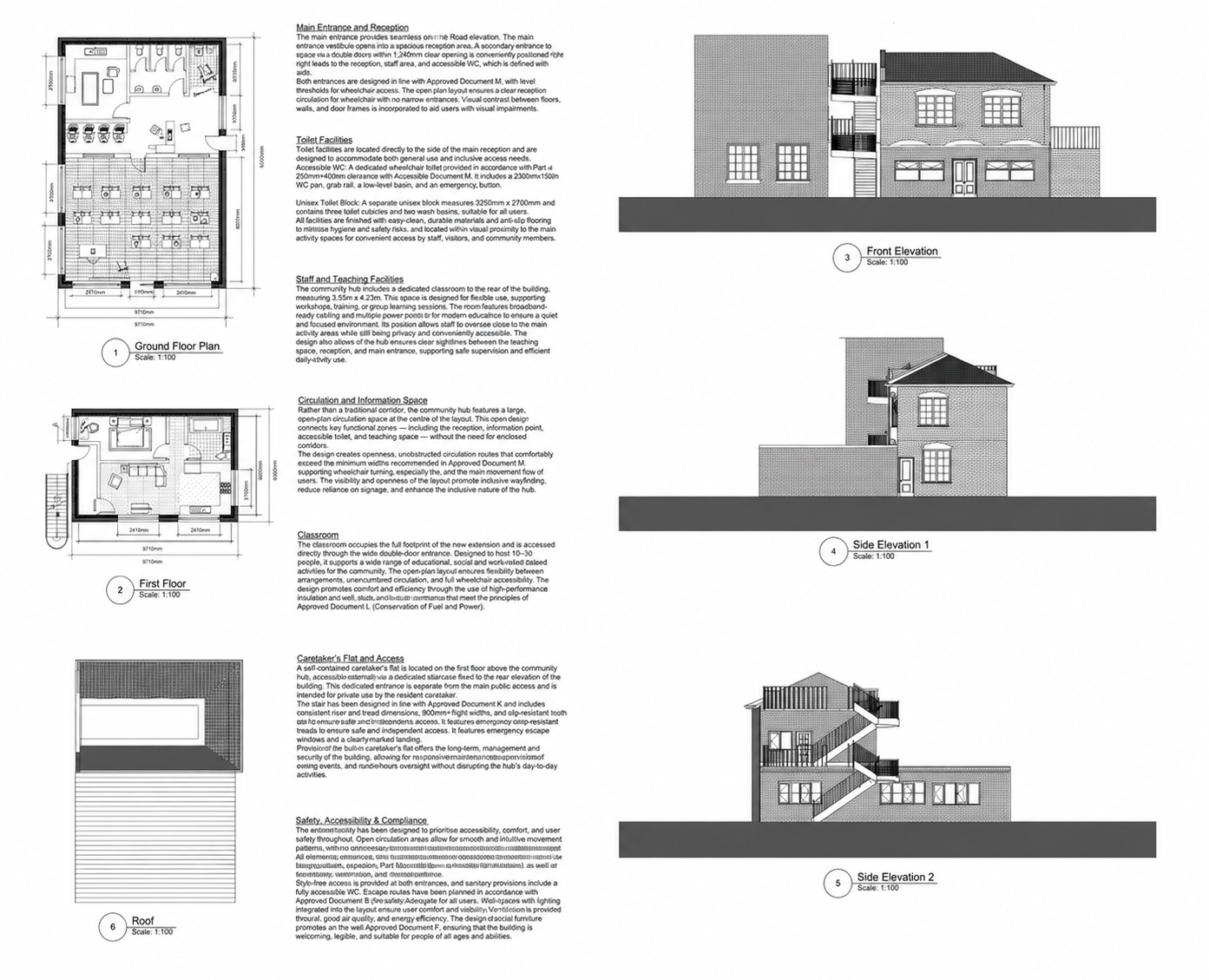Architectural Plans & Elevations